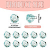 10Pcs Glass Imitation Austrian Crystal Beads GLAA-TADJ0001-11A-3