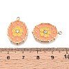 Ion Plating(IP) 304 Stainless Steel Rhinestone Pendants STAS-N109-251B-G-3