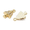 Christmas Alloy Crystal Rhinestone Pendants FIND-L026-01K-G-2