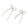 Brass Stud Earrings for Women EJEW-M251-06P-2
