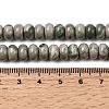 Natural Green Wood Lace Stone Wooden Jasper Beads Strands G-A280-A29-02-5
