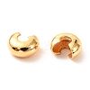 Brass Crimp Beads Covers X-KK-F824-036A-G-2