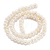 Natural Cultured Freshwater Pearl Beads Strands PEAR-C003-24-3