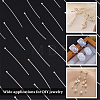 30Pcs 925 Sterling Silver Ball Head Pins STER-BBC0005-96B-4