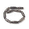 Tibetan Style dZi Beads Strands TDZI-G012-33-2