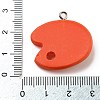 Opaque Resin Pendants FIND-M012-01F-3