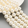 Glass Pearl Beads Strands HY-G002-01F-02-2