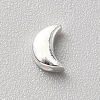 Moon 925 Sterling Silver Beads FIND-WH0170-36S-1