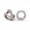 Non-Tarnish 304 Stainless Steel Ear Plugs Gauges EJEW-G317-01H-P-3