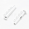 Sterling Silver Slide Lock Clasps STER-K035-03-2