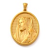 Religion Golden Tone 304 Stainless Steel Pendants STAS-K289-01G-08-1