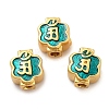 Brass Enamel Beads KK-S393-01-1