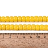 Opaque Glass Beads Strands GLAA-NH0002-B10-2