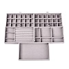 5-Tier PET Plastic Jewelry Storage Drawer Boxes CON-N016-01B-3