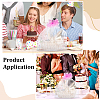 6Pcs Rectangle Organza Packing Drawstring Bags ABAG-PH0001-81A-5