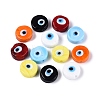 Handmade Evil Eye Lampwork Beads LAMP-N040-01-1