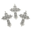 Tibetan Style Zinc Alloy Big Pendants LS-X-TIBEP-R334-117AS-RS-4