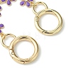Zinc Alloy Spring Gate Rings Bag Extension Chains AJEW-BA00142-05-5