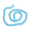 Electroplate Glass Beads Strands LS-EGLA-A044-T8mm-L08-2