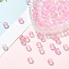 100Pcs Frosted Baking Paint Glass Beads DGLA-YW0001-36C-1