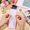 Cotton Blank Bookmarks AJEW-WH0643-200B-04-3