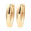 Brass Hoop Earrings EJEW-I289-52A-KCG-1