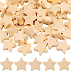 120Pcs Natural Maple Wood Beads WOOD-SC0001-63-1