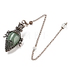 Natural Green Aventurine Dowsing Pendulum Big Pendants G-H293-01R-06-2