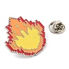 Fire Alloy Enamel Pin Broochs AJEW-Z023-13B-3