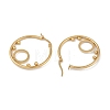 PVD Vacuum Plating 201 Stainless Steel Hoop Earrings EJEW-I309-59C-G-2