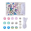 DIY Gemstone Bracelet Making Kits DIY-CF0001-25-10