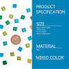 Glass Cabochons GLAA-WH0015-44E-2