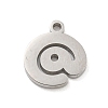 304 Stainless Steel Pendants STAS-M069-02C-P-1