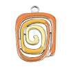 Stainless Steel+Enamel Pendants SA-CBAA487-43P-1