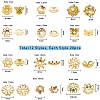 Iron & Brass & Alloy Bead Caps IFIN-SC0001-10-2