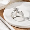 Conch Alloy Adjustable Rings for Women RJEW-B108-03P-4