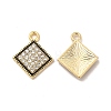 Alloy Rhinestone Pendants ALRI-M019-02AG-1