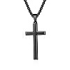 Stainless Steel Cross Pendant Unisex Necklaces TQ5525-3-1