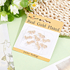 10Pcs Brass Pendants KK-BBC0027-36-6