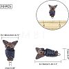 Handmade Polymer Clay Pendants CLAY-CA0001-04-1-2