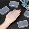 Transparent Plastic Bead Containers CON-WH0073-79-3