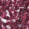 Picasso Transparent Glass Beads SEED-Q039-02G-3