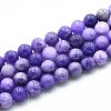 Natural Quartz Beads Strands G-N355-8mm-69-1