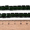 Transparent Glass Beads Strands GLAA-R041-8x8mm-A17-4