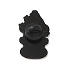 Fire Extinguishing Theme Black Alloy Enamel Pin Brooches JEWB-R272-03C-3