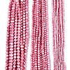 Anti-Tarnish Electroplate Glass Beads Strands EGLA-ZX010-8mm-03-2