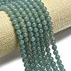 Natural Malaysia Jade Beads Strands G-L645-C01-6mm-04-3