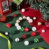 50Pcs 10 Style Christmas Theme Acrylic Beads SACR-SC0001-22-4