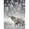 5D DIY Diamond Painting Animals Canvas Kits DIY-C004-17-1