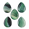 Natural Banded Agate Pendants GG-K002-02G-1